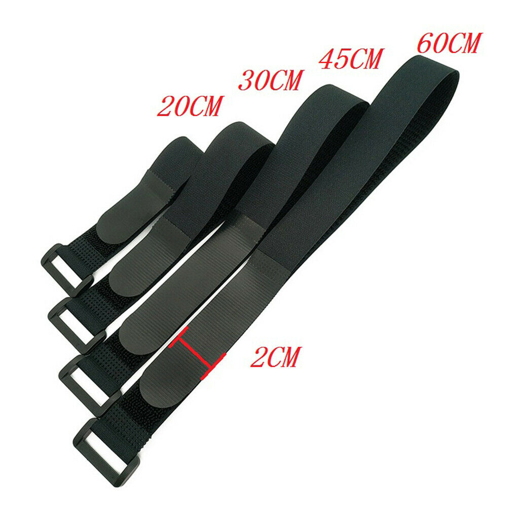 2X 10x Durable Cinch Straps Replacement Bike Carrier Rack Strap Tie Downs 45cm