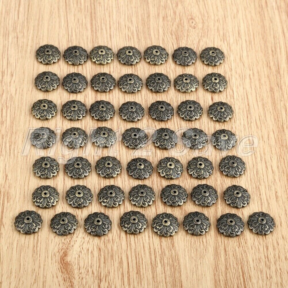 20Pcs 15mm Wine Jewelry Chest Wood Box Edge Corner Floral Guard Protector Decor