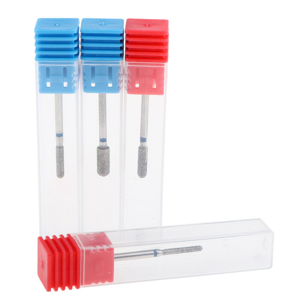 Emery Nail Files Drill Bits Set Fine Degree Manicure Acrylic Gels Removal