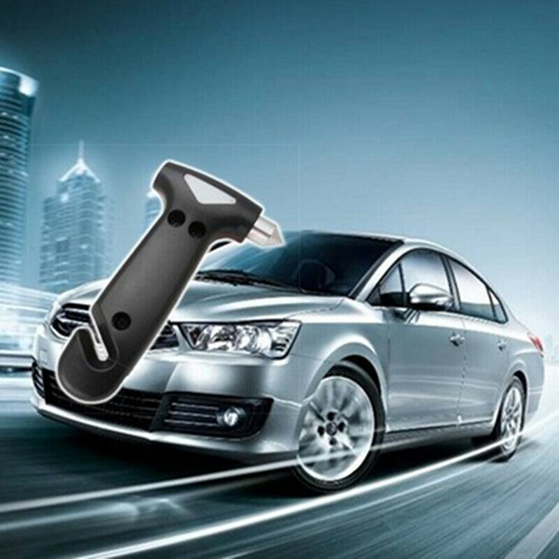 2 in 1 Multi Mini Safety Hammer Glass Breaker Seatbelt Cutter Escape WHZZDJ TL