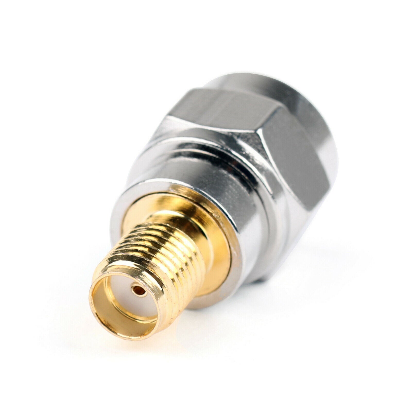 10PCS Adapter F TV Plug MaleToSMA Female Jack Screw thread Antenna Auto Radio CA
