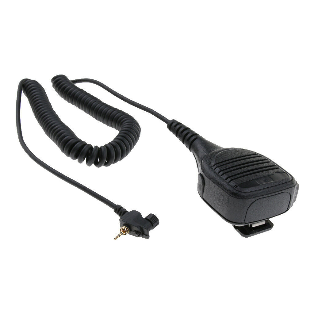 2 Way Radio Speaker PTT Handheld Microphone For