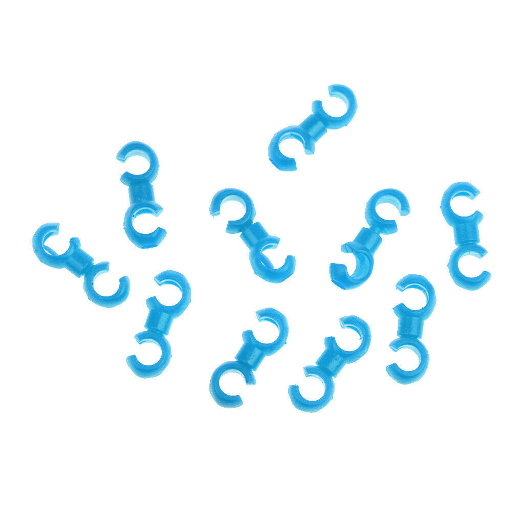 20Pcs Rotating S-Hook Clips Hook shift Cable, Brake Gear Cable Housing, Fixing