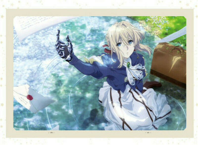 Anime Violet Evergarden Design Works Art Book Collection Album Setting Fans Gift