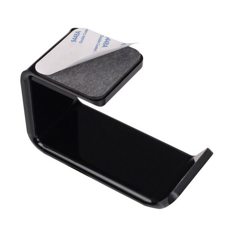 Headphone Hanger Display Stand Holder Acrylic Hook Under Desk Headset Wal.l8