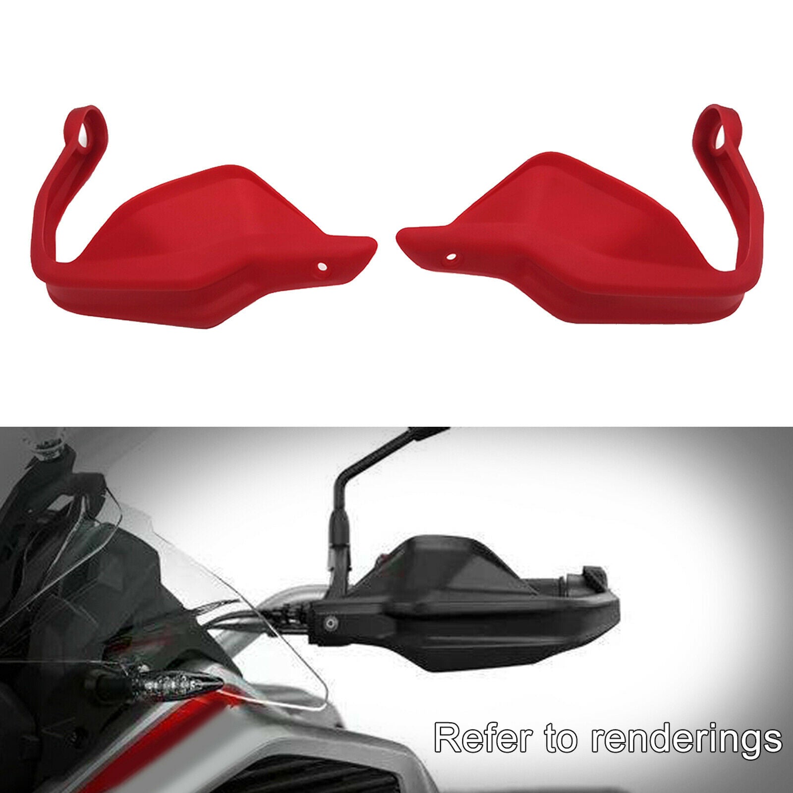 Dirt Bike Handguard Replacement for BMW R1200GS LC ADV 2013-2018 Red