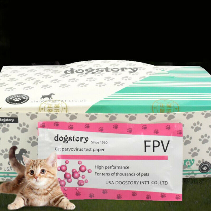 Test de papier de dÃ©tection de parvovir FPV chaud pour chat pour animaux de T KX