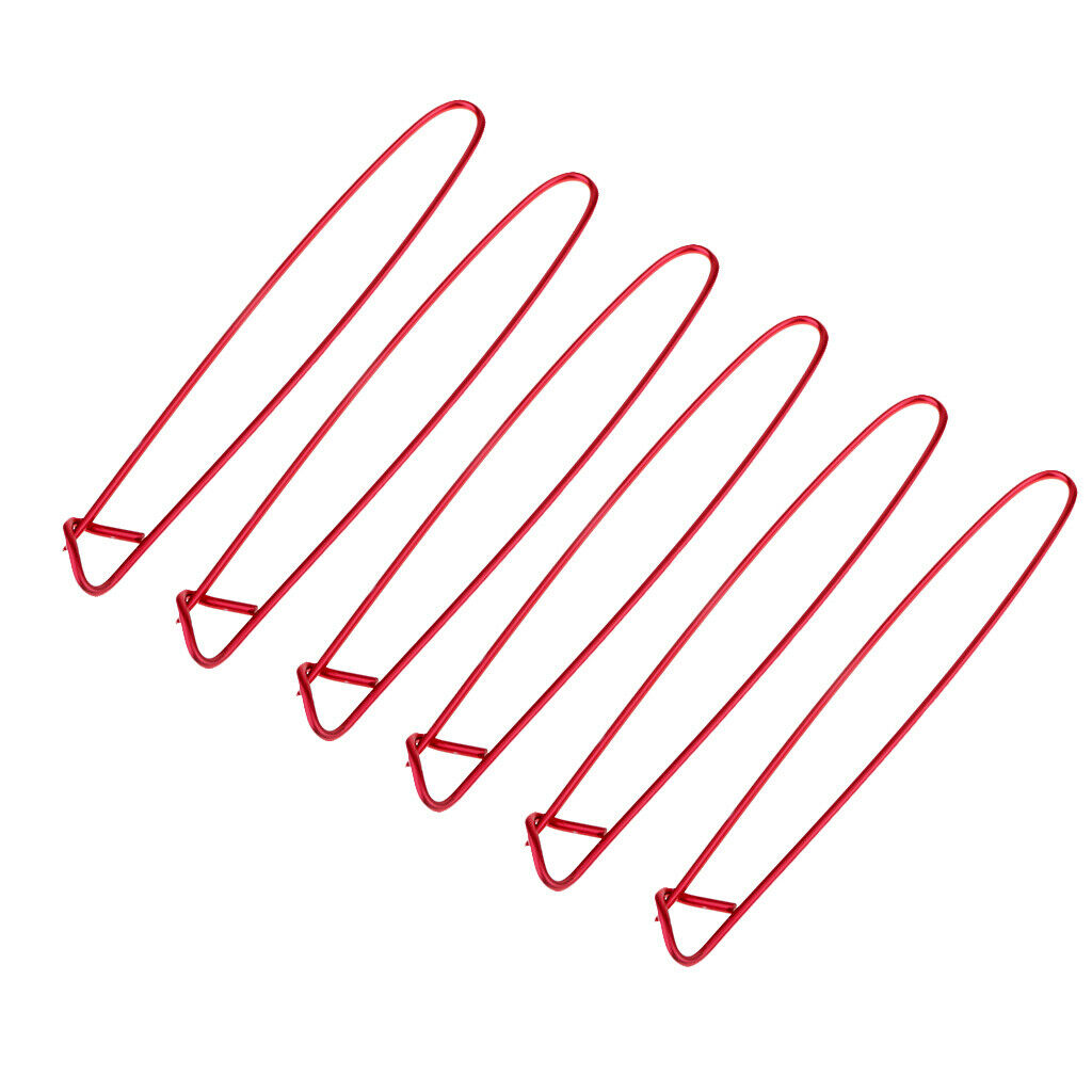 12x Locking Stitch Holder Knitting Needle Safety Clip Pins for Yarn Kilts