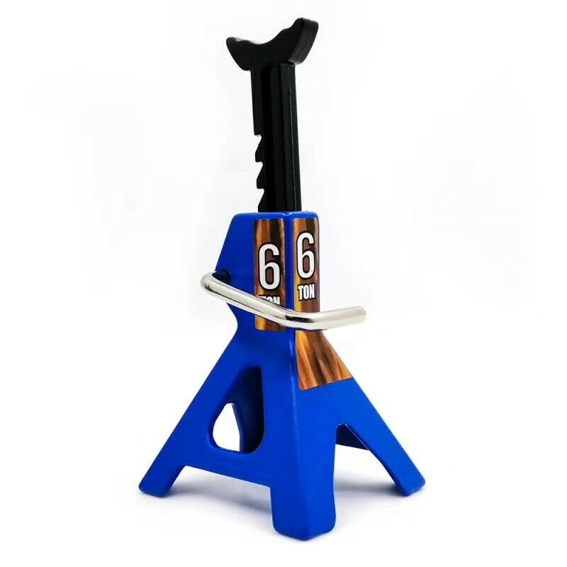 Metal Jack Stands 6 Ton Height Adjustable for 1/10 RC Cler Truck Car 4 SCX10 SL9