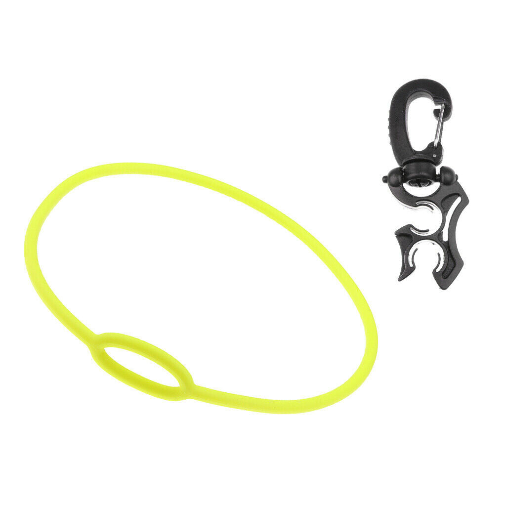 Scuba Diving Clip Hose Holder + Regulator Clamp