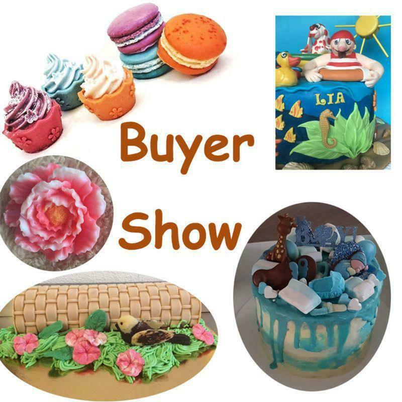 DIY Baroque Scroll Relief Cake Border Silicone Mold Frame Fondant Cake Decor