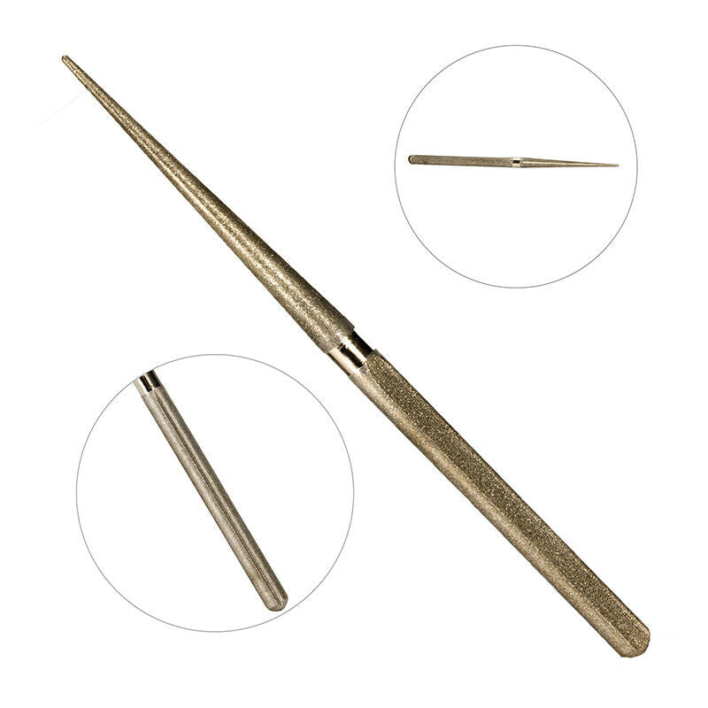 Portable Diamond Sharpening Steel Rod Fishing Tool Pen Stick Sharpener Po.l8