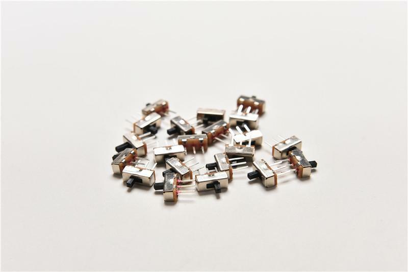 20X SS12D00G3 2 Position SPDT 1P2T 3 Pin PCB Panel Vertical Slide Switch A WF