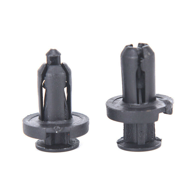 100Pcs Bumper Clips 10mm Hood Fender Push Rivets Retainer Fasteners For Acun Fx