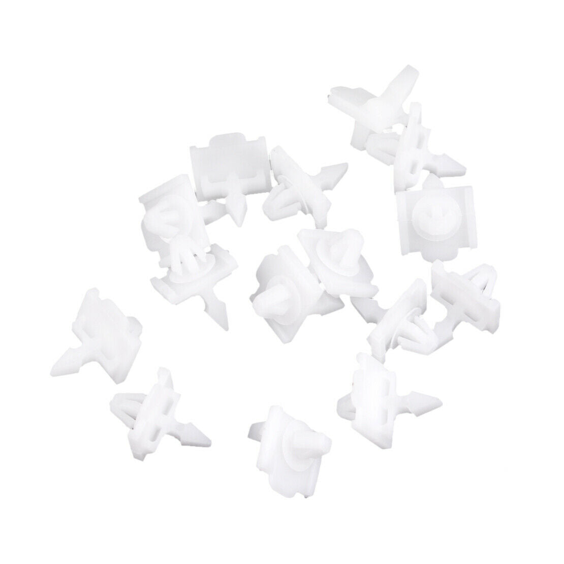 70x White Door Quarter Panel Moulding Trim Clips fit for Benz fr W190 W201 W124