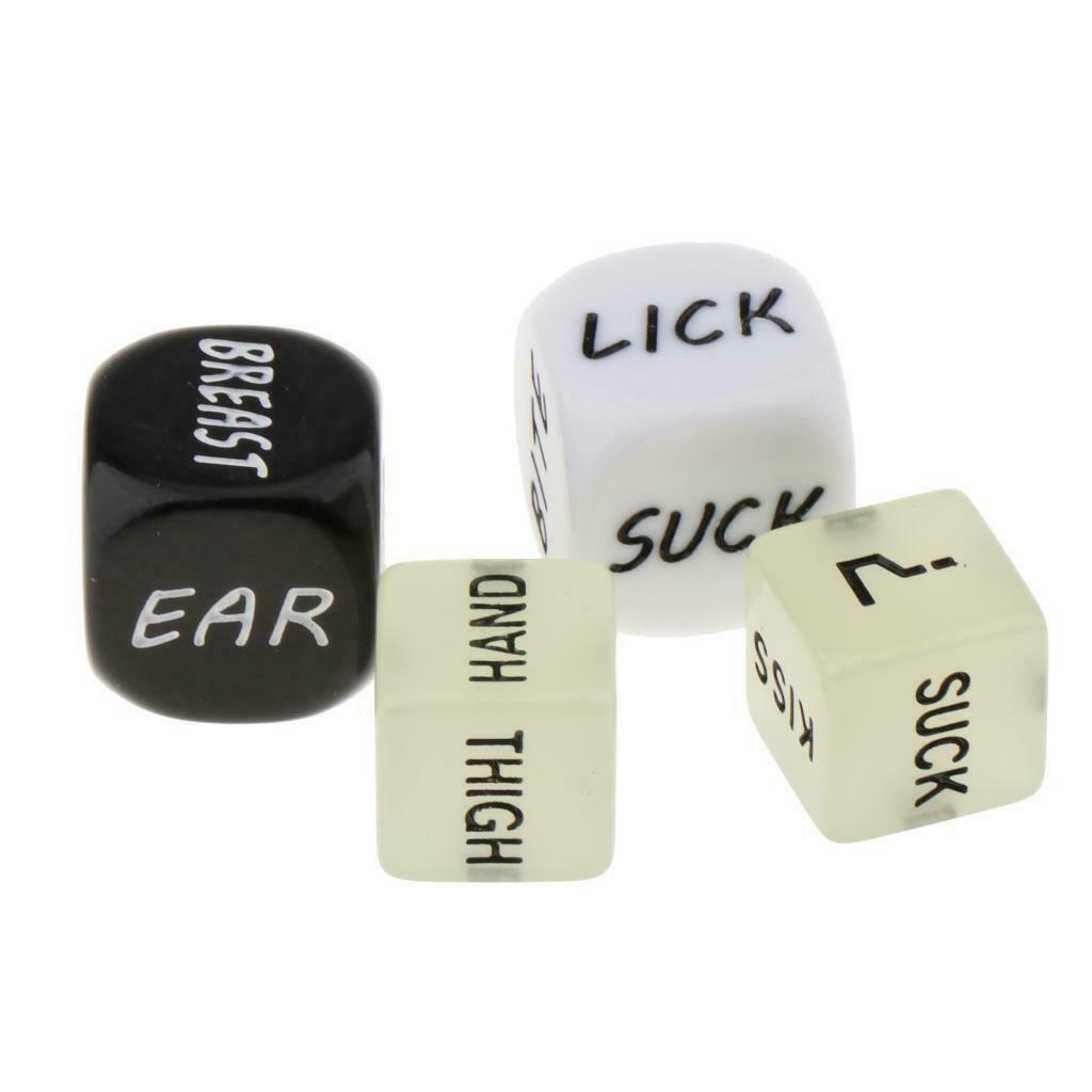 4pcs  Dice Adults Couple Games Fun  Stress Relief Party