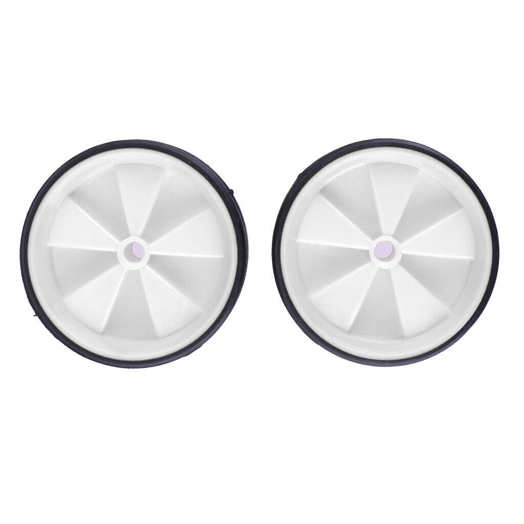 Universal Kids Bike Training Wheels Kit Fits 12"-20" Bicycles White