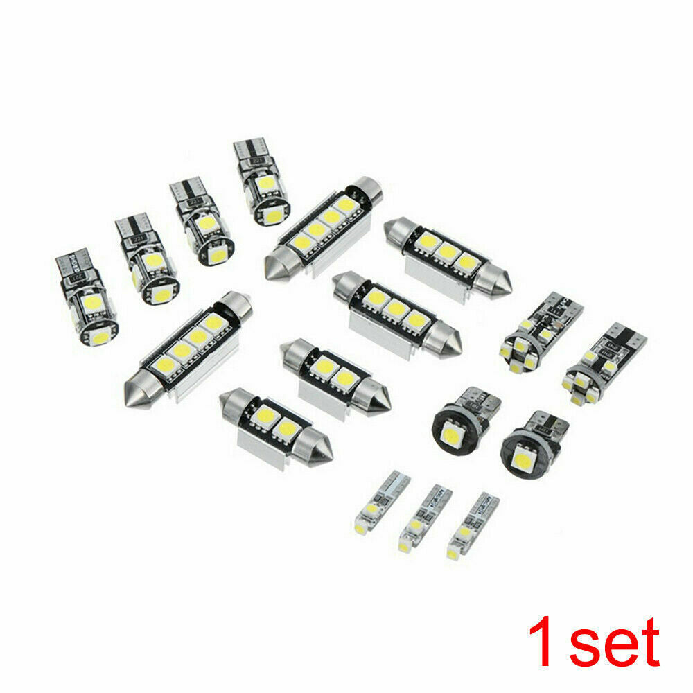 17Pcs Error Free Premium LED Light Interior Package For BMW E90 E91 E92 3 Series
