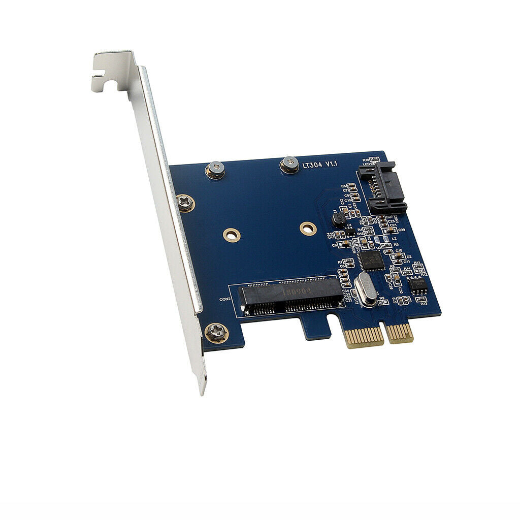 PCI-E to mSATA SSD+SATA3 Combo Expansion Converter Adapter PCIe to SATAIII Card