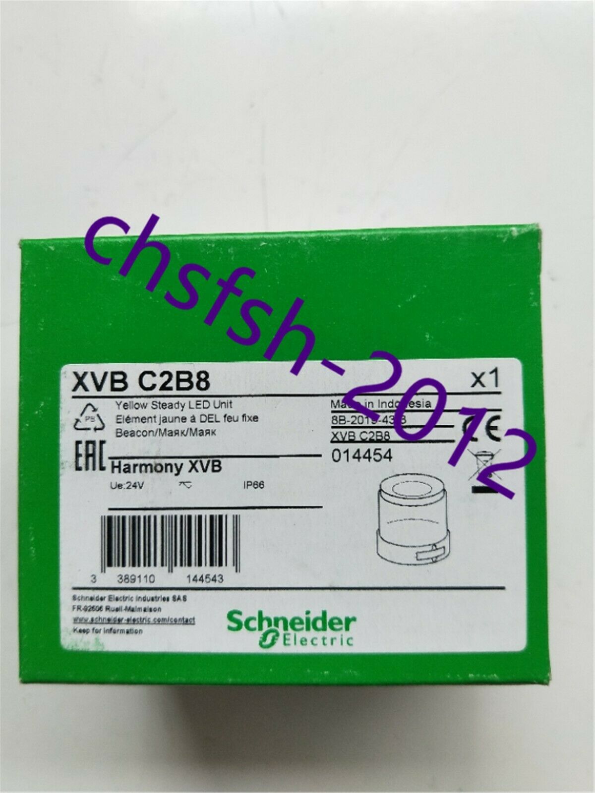 1 pcs New IN Box Schneider XVB-C2B8 LED Signal Light