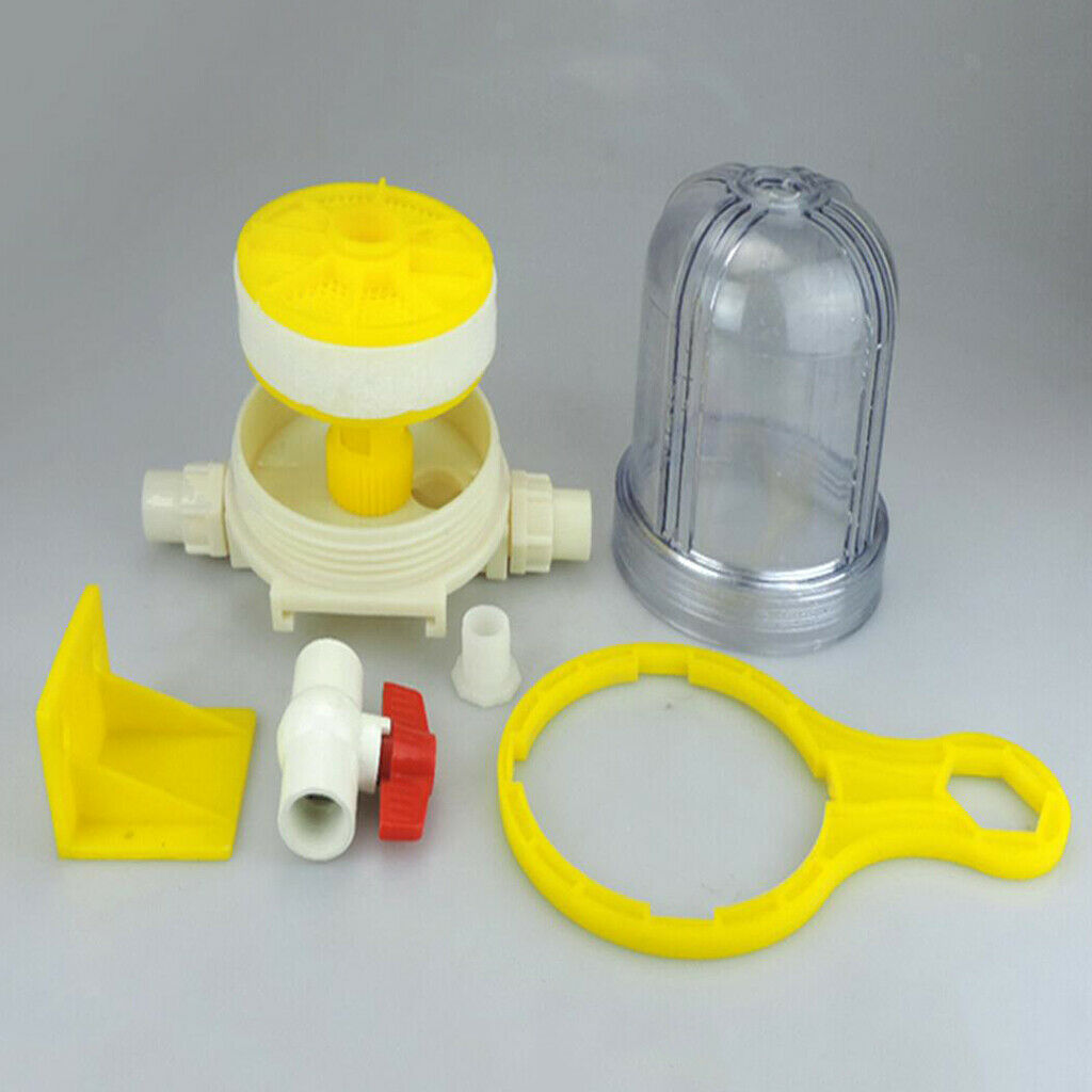 Chicken Duck Goose Water Filter Strainer Poultry Livestock Supplies