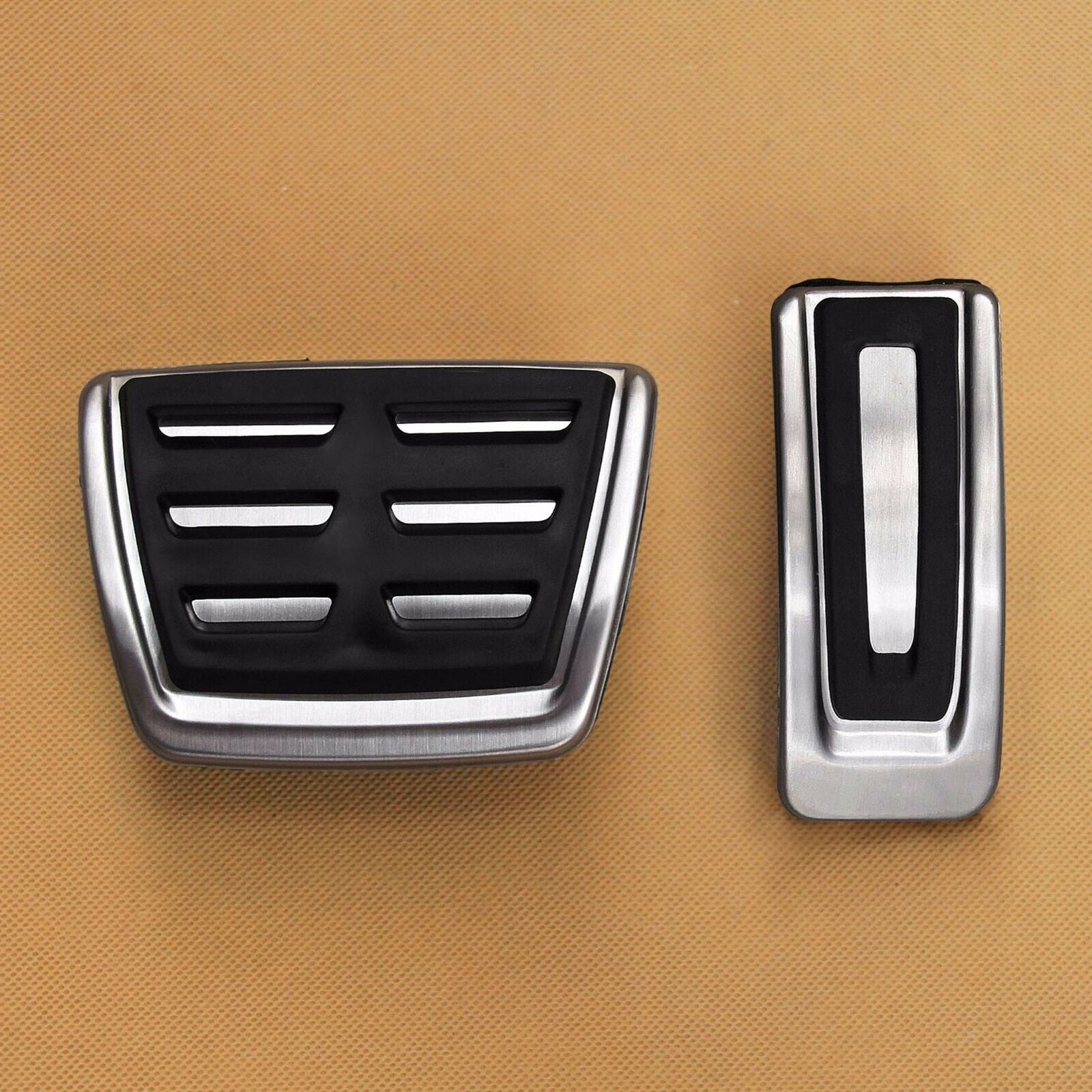 2Pcs Brake &Gas Pedal Pad Cap Cover Fit For VW Golf MK7 E-Golf Touran Tiguan MK2