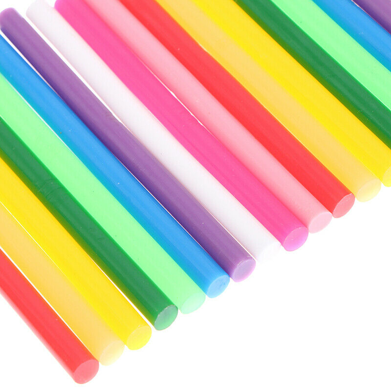 Mixed Colors Hot Silicone Sticks Hot Melt Adhesive Glue DIY Hot Melt Glue.l8