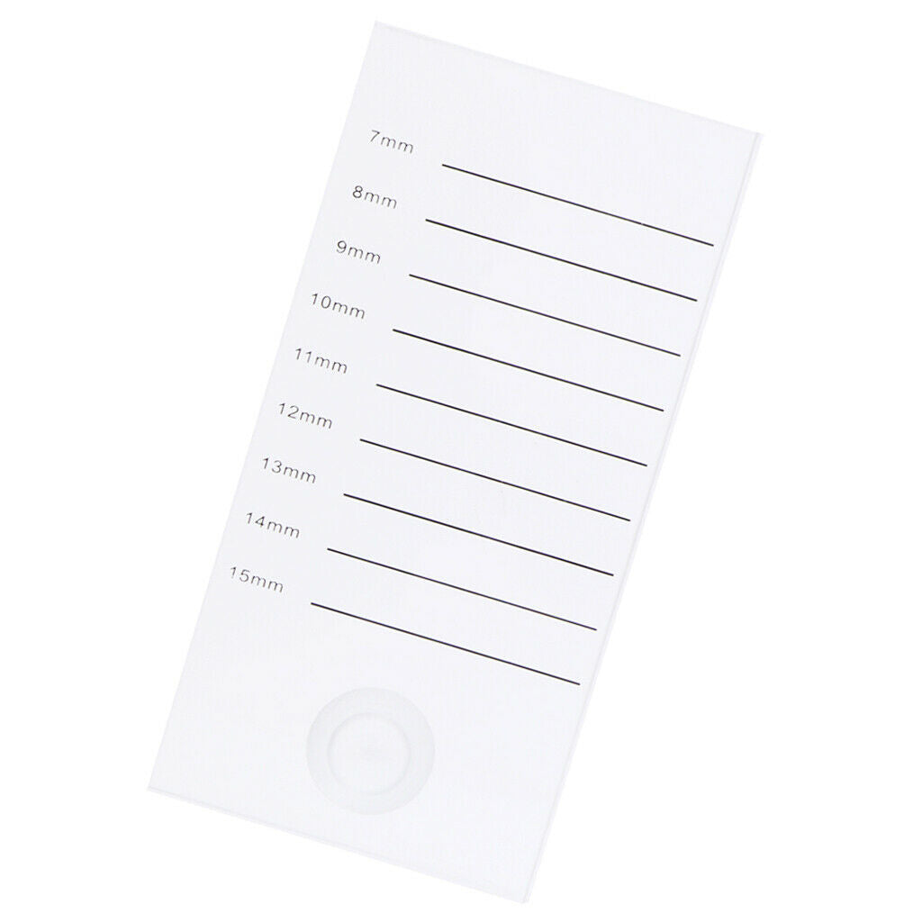 Eyelashes Tray Strip Board Eyelash Extension Hand Plate Lash Grafting Holder.