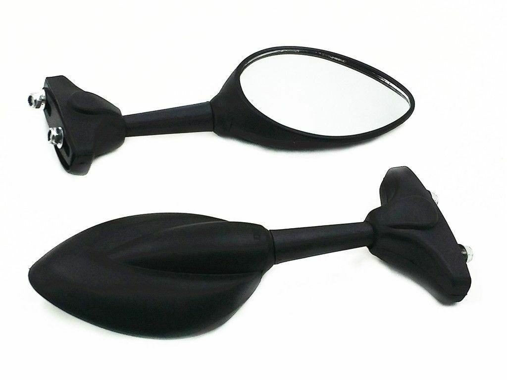 Black Fairing Racing Sport Rear View Mirrors For Suzuki BANDIT GSXR GSF Hayabusa