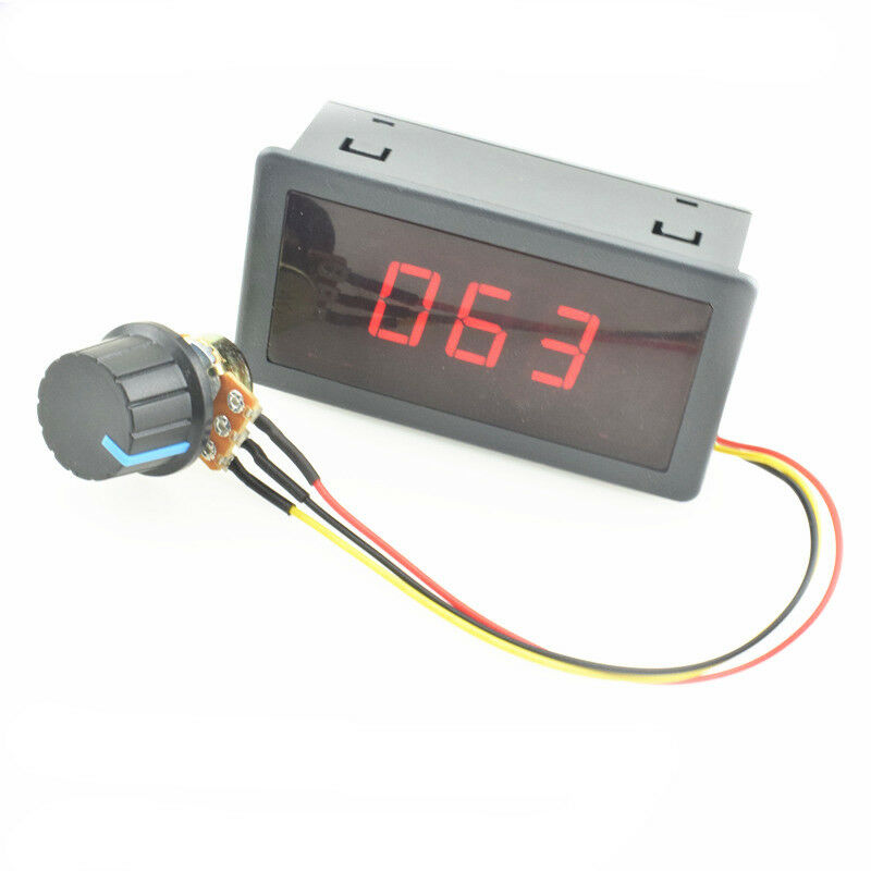 New DC 12V 24V 5A PWM MOTOR SPEED CONTROLLER WITH LED DISPLAY