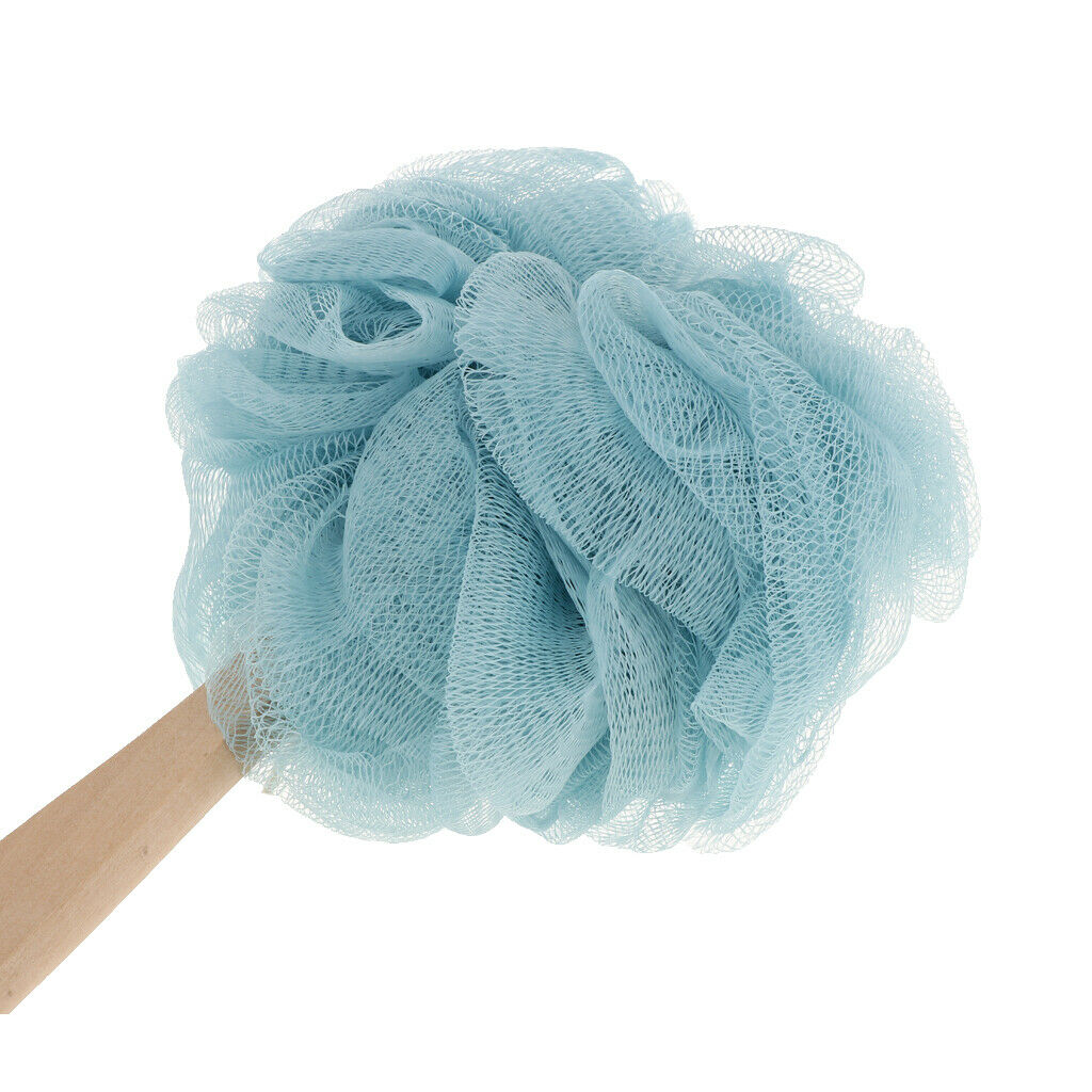 Pack of 4 Body Brush Puff Sponge Back Scrubber Exfoliator Face Washing