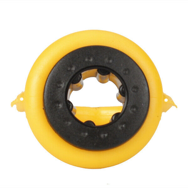 3Pcs Plastic Yellow Snooker Pool Cue Billiards Club Hanger Table Accessory