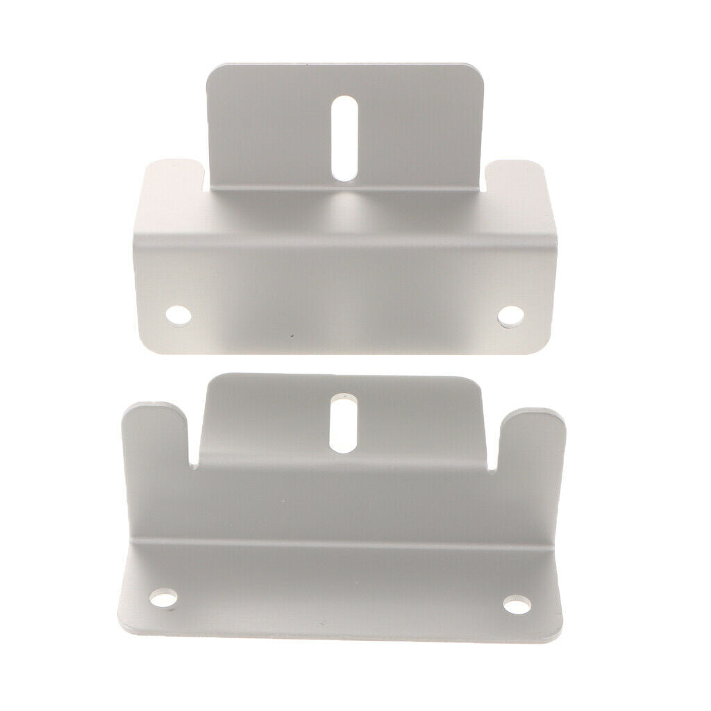 4x Aluminum Alloy RV Roof Solar Panel Mounting Z Type Brackets With 12 Bolts
