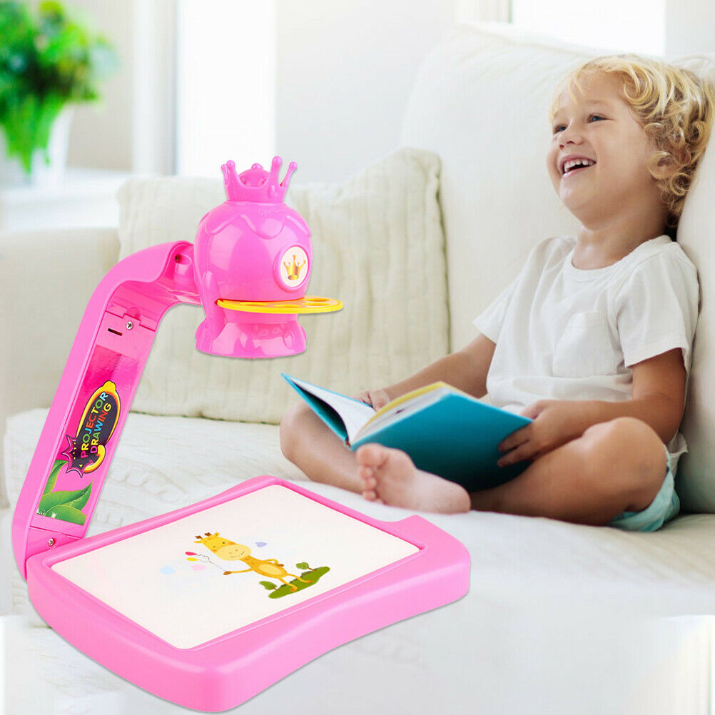 Children Multifunction Drawing Board Projector Painting Educational Tool Gift