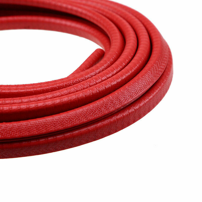 4.5M Rubber Red Seal Flexible Strip Edge Guard Fit Car Door Window Line Trim new