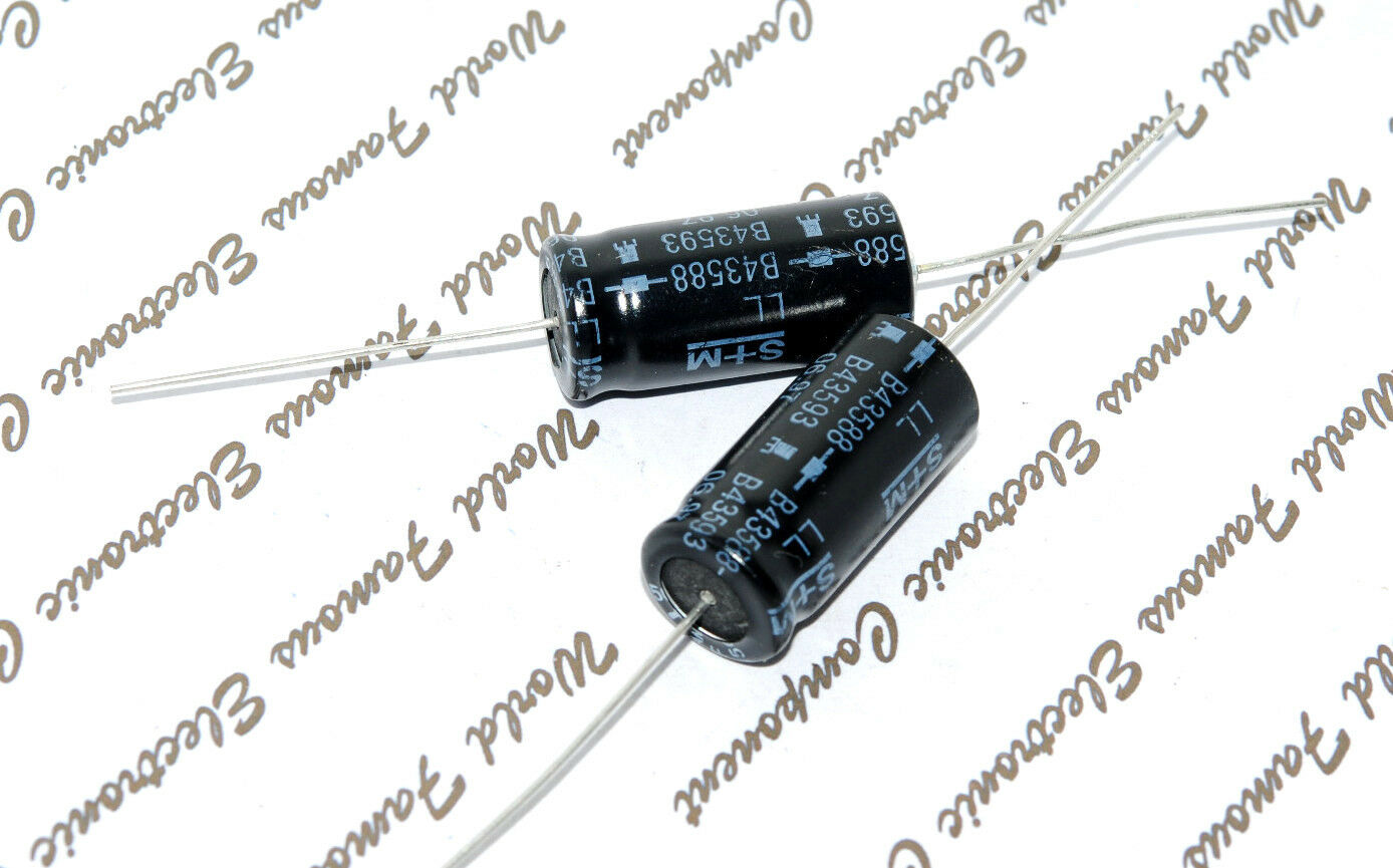 1pcs - SIEMENS (EPCOS) 22uF 350V Axial Electrolytic Capacitor - B43588E4226T