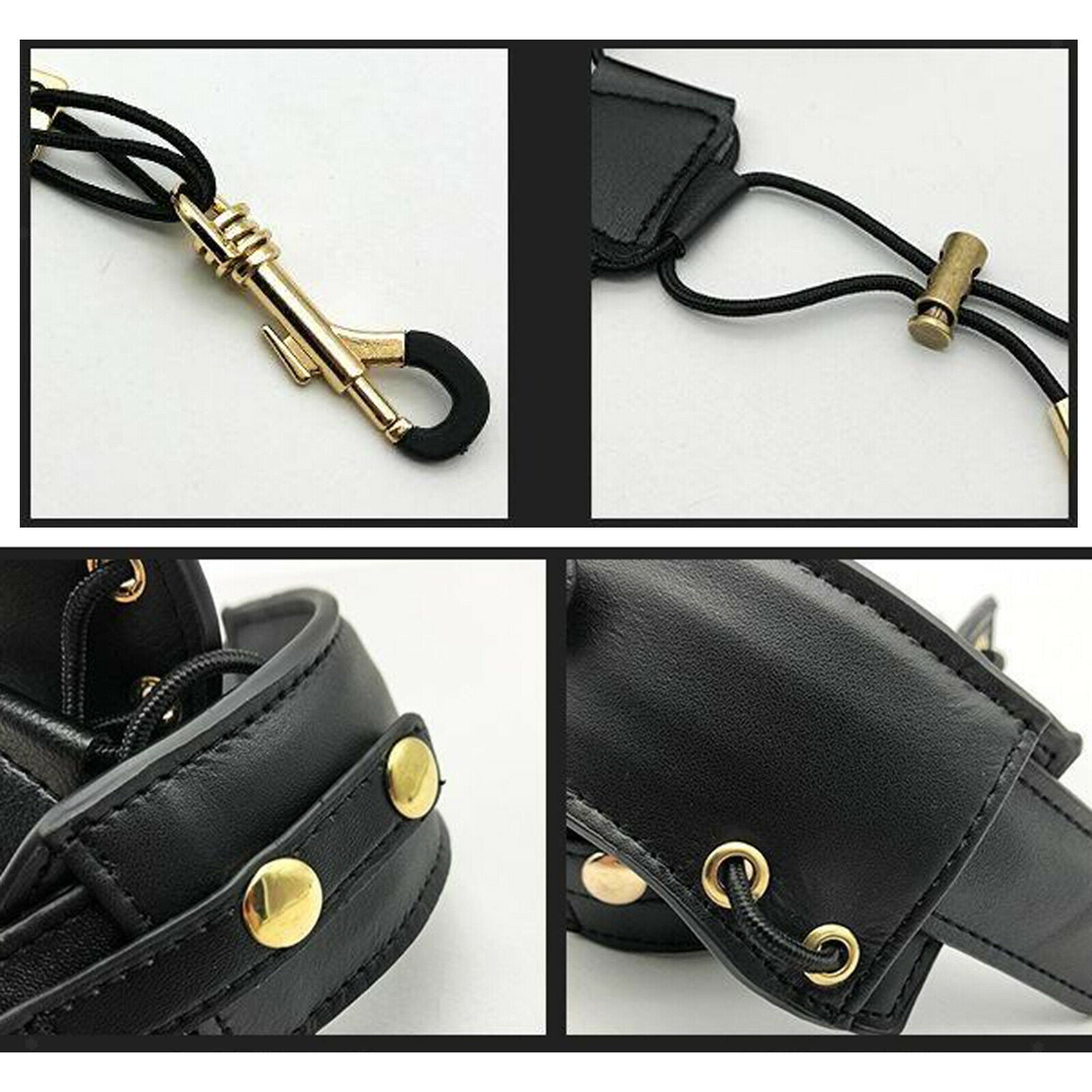 Universal Harness Shoulder Strap Neck Leather Belt Suspenders for Alto Saxophone