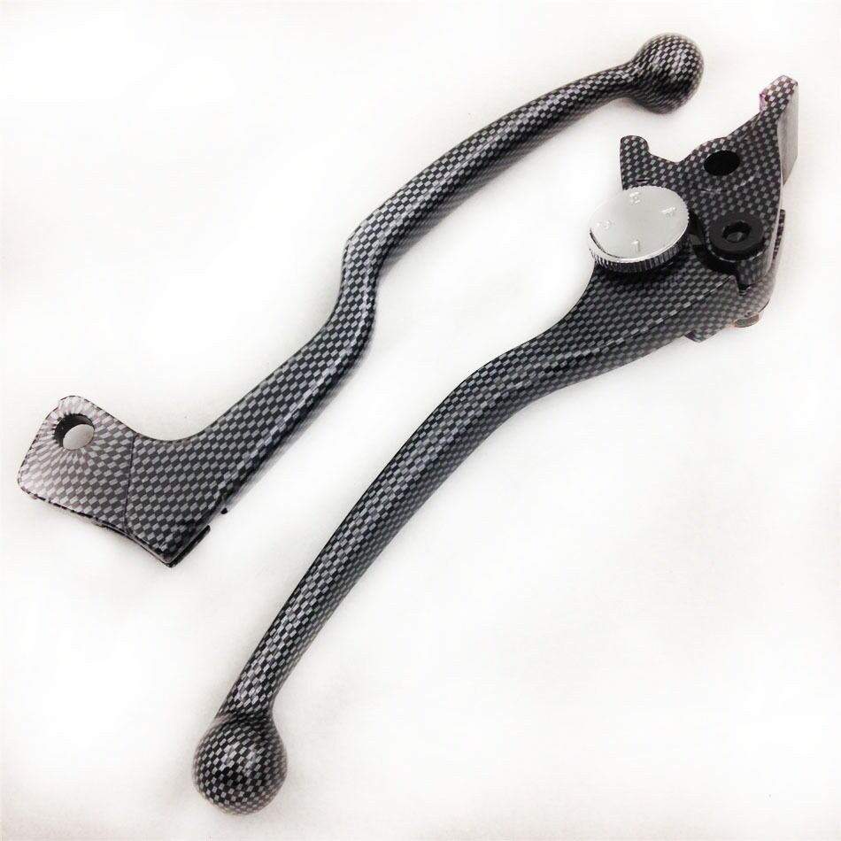 Carbon Brake Clutch Hand Levers for SUZUKI GSXR 600 750 Katana 750F SV650 SV650S