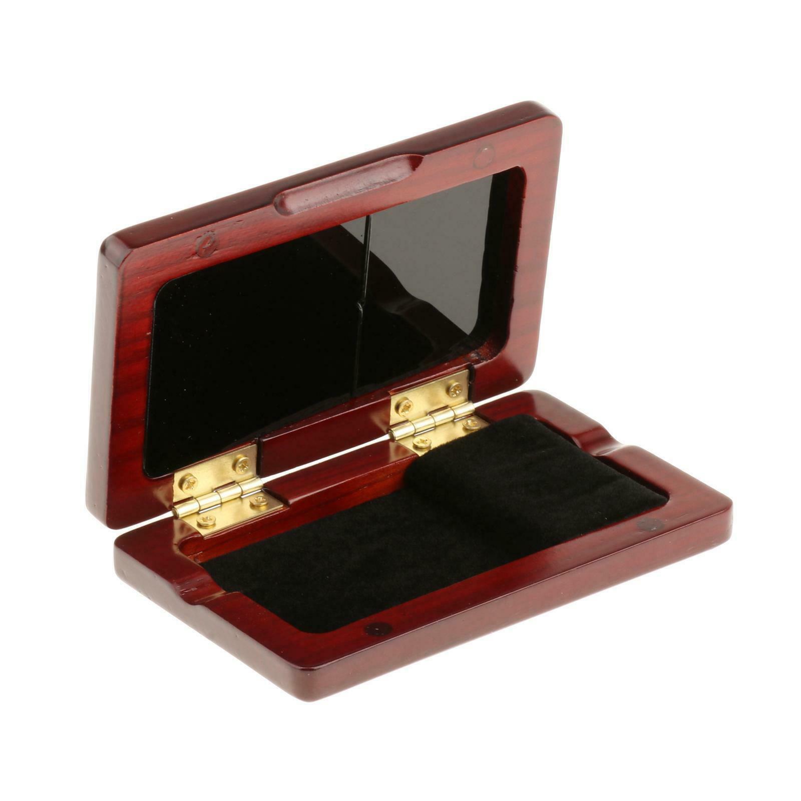 Reed Case Wooden Box for Saxophone 2pcs Reeds Woodwind Instrument Parts