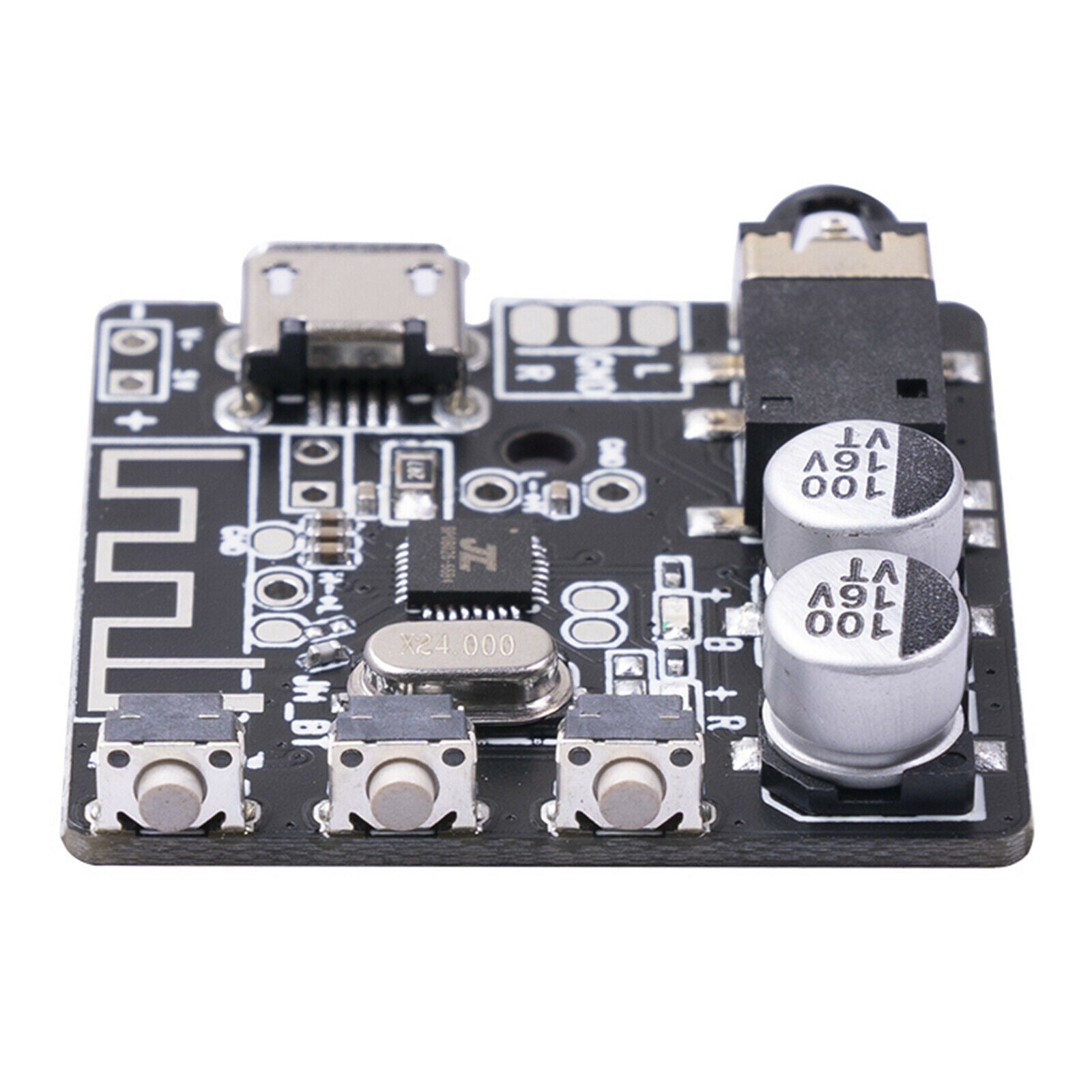 Wireless Bluetooth Module Audio Receive Module Home Stereo Music for 3.7V