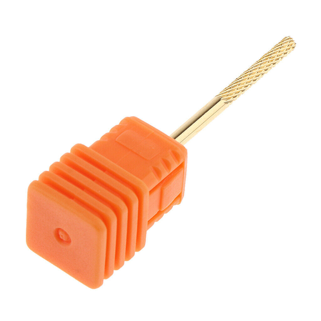 4Pcs 4 Styles Carbide Nail Drill Bits 10 Grit Sizes Grinding Heads for Nail UV