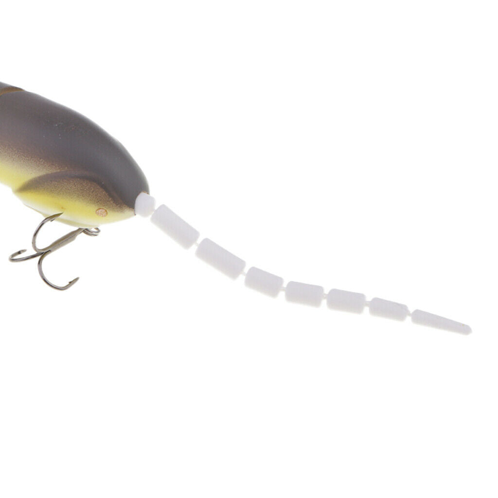 2pcs Multi-joint Mice Rat Lures Artificial Baits Hollow Body Fishing Lures