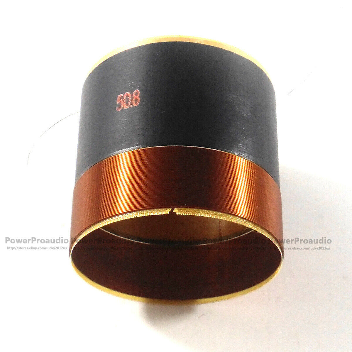 1PC 50.8mm glassfiber  Bass voice coil Pure copper Round wire 8 ohm