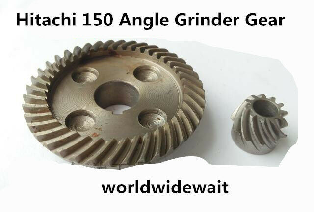 Replacement Spiral Bevel Gear Pinion Set for Hitachi 150 Angle Grinder