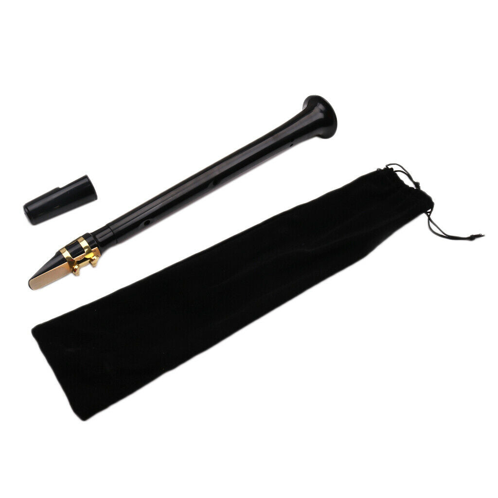 Portable Little Sax Mini Alto Saxophone Simple Key C Pocket Saxophone