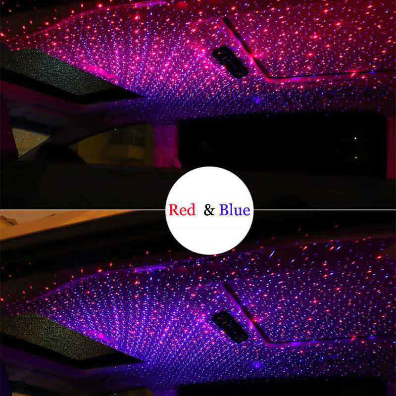 3 Models LED Galaxy Light Home Car Roof Star Ceiling Atmosphere Light Twinkle