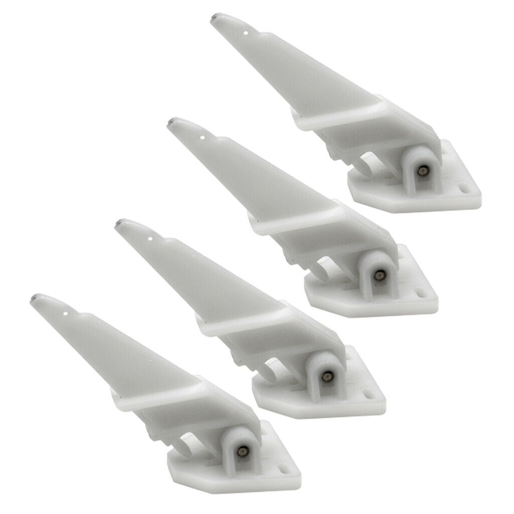 4 Pcs Boat Universal Speedometer Automatic Kick-up Pitot Tube Assembly