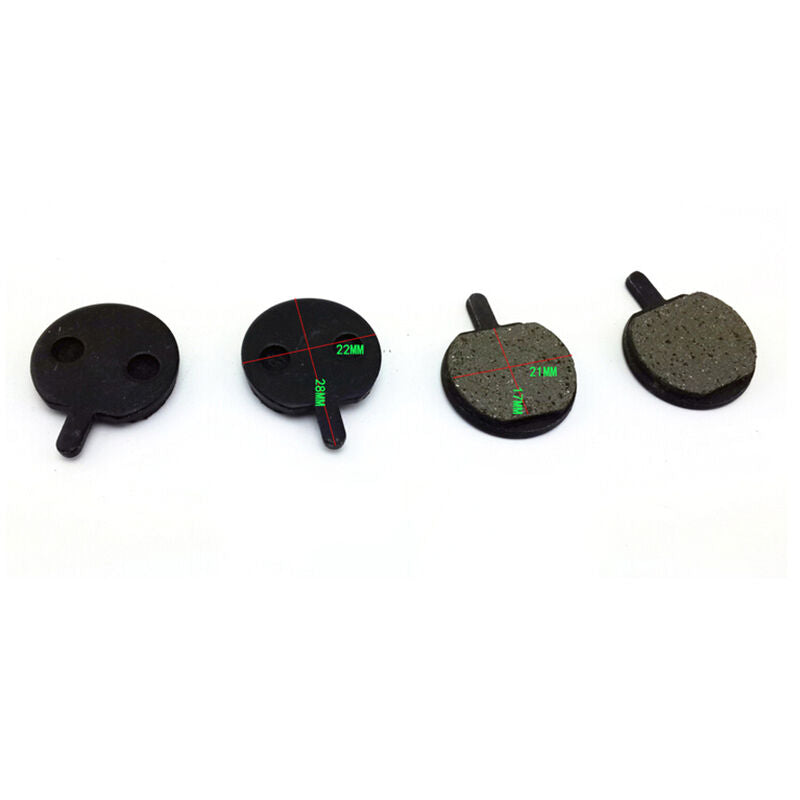 2 Pair Round Mountain Road Bike Bicycle  Disc Brake Pad Black YJGR