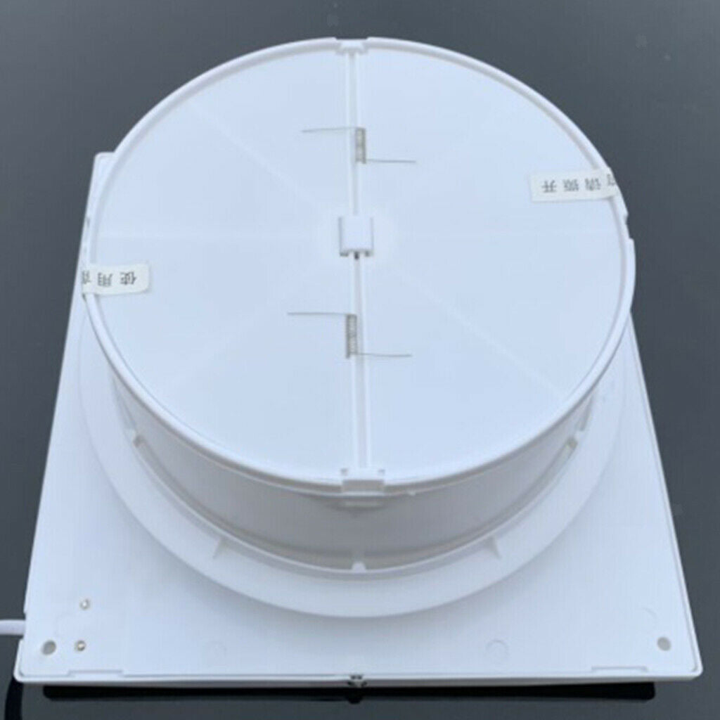 Kitchen Toilet Exhaust Fan Window Air Ventilation Blower Booster White 4inch