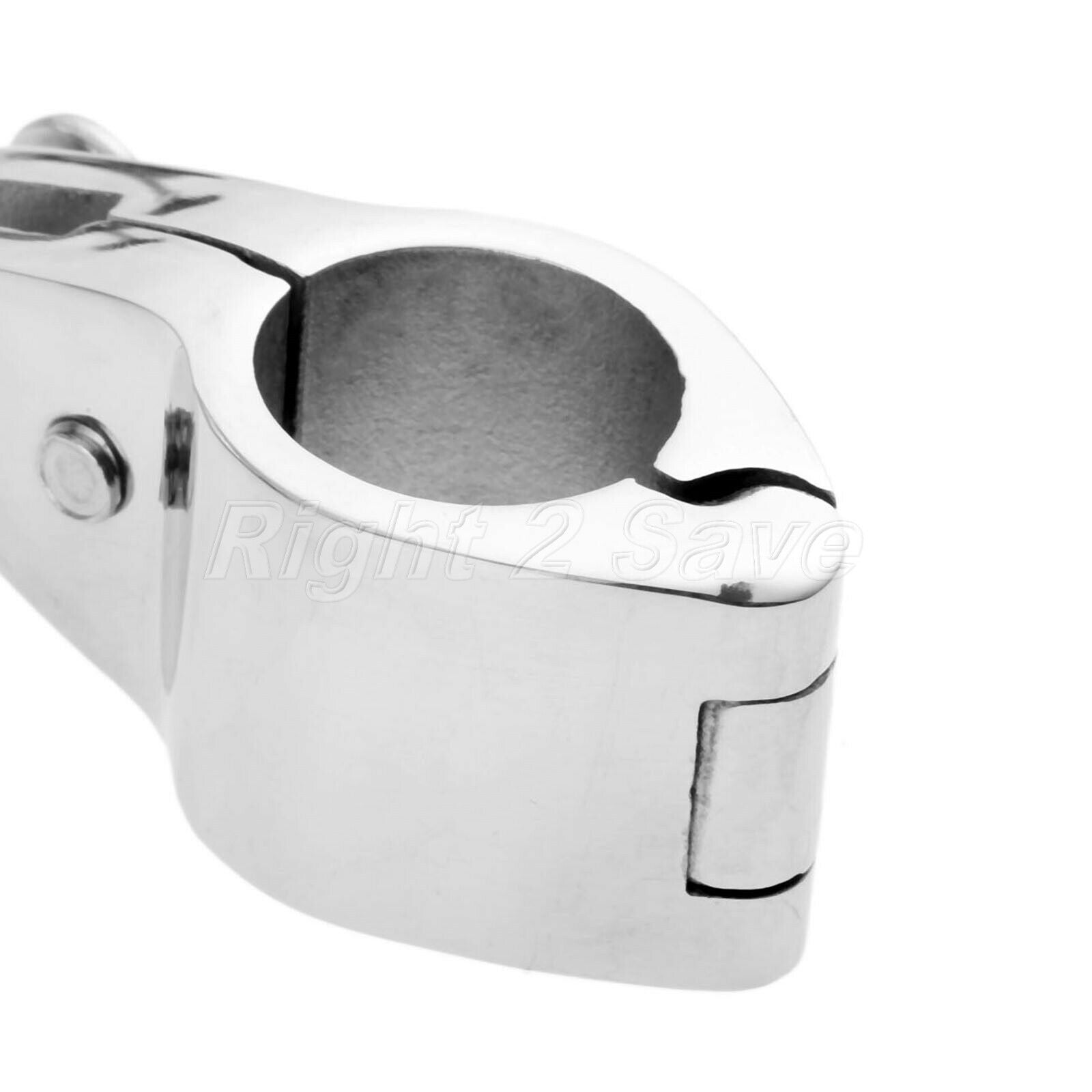 1x 7/8" Marine 316 Stainless Jaw Slide Hinged Bimini Top Hardware Boat Fitting